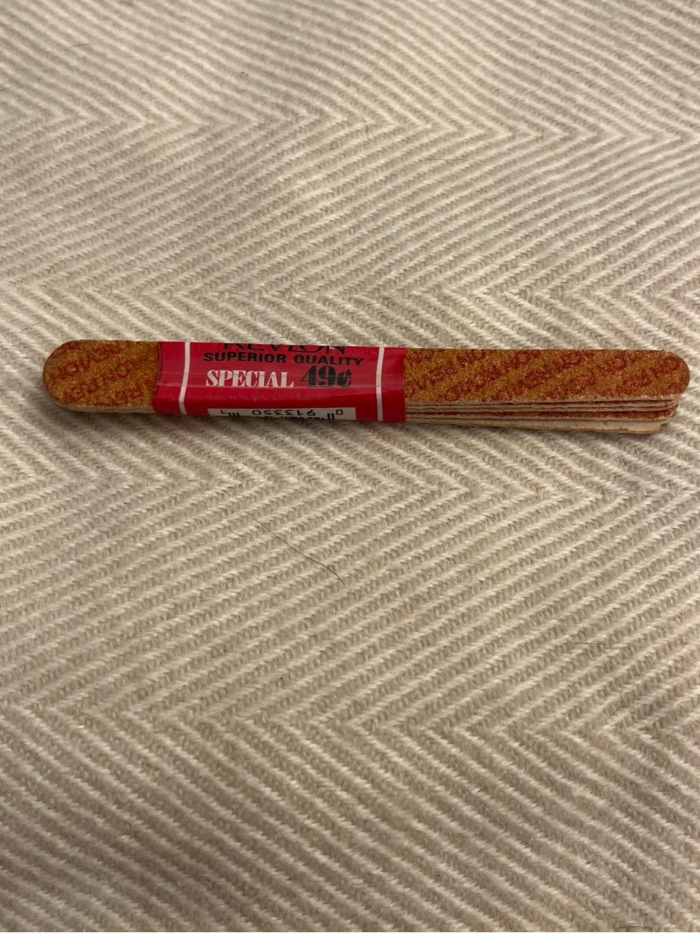 Vintage Revlon  Mini (purse) Emory Boards/nail Files NIP 5/ 4 In long
